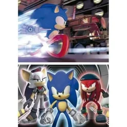 Educa Borras - Set 2 puzzles 100 piezas Sonic Prime Neon