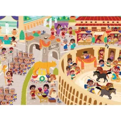 Educa Borrás - Antigua Roma - Puzzle 300 piezas Happy Learning