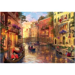 Educa Borrás - Atardecer en Venecia - Puzzle 1500 piezas