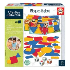 Educa Borrás - Bloques lógicos - Juego de mesa