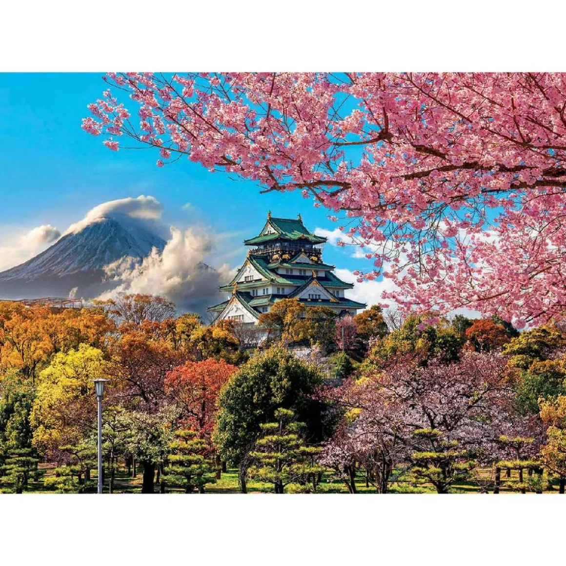 Educa Borrás - Castillo de Osaka, Japón - Puzzle 2000 piezas