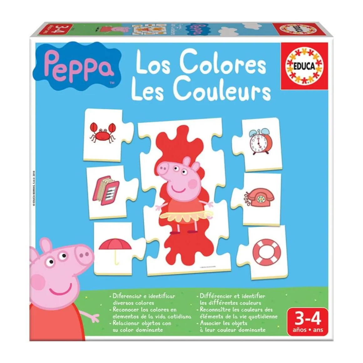 Educa Borrás - Peppa Pig - Aprendo los Colores