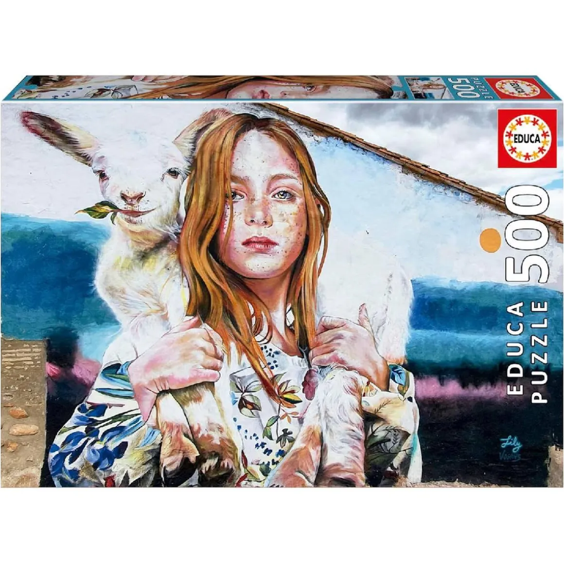 Educa Borrás - Puzzle 500 piezas La pastora de Lily Brick