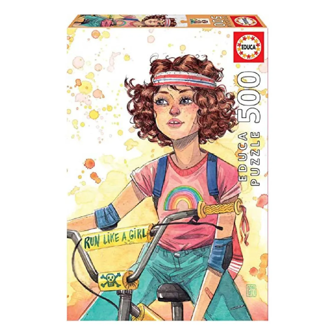 Educa Borrás - Run like a Girl - Puzzle 500 piezas