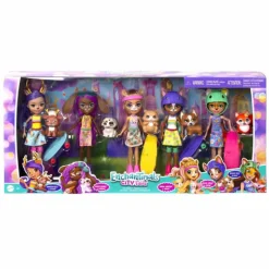 Enchantimals - City Tails - Pack 5 muñecas Skate