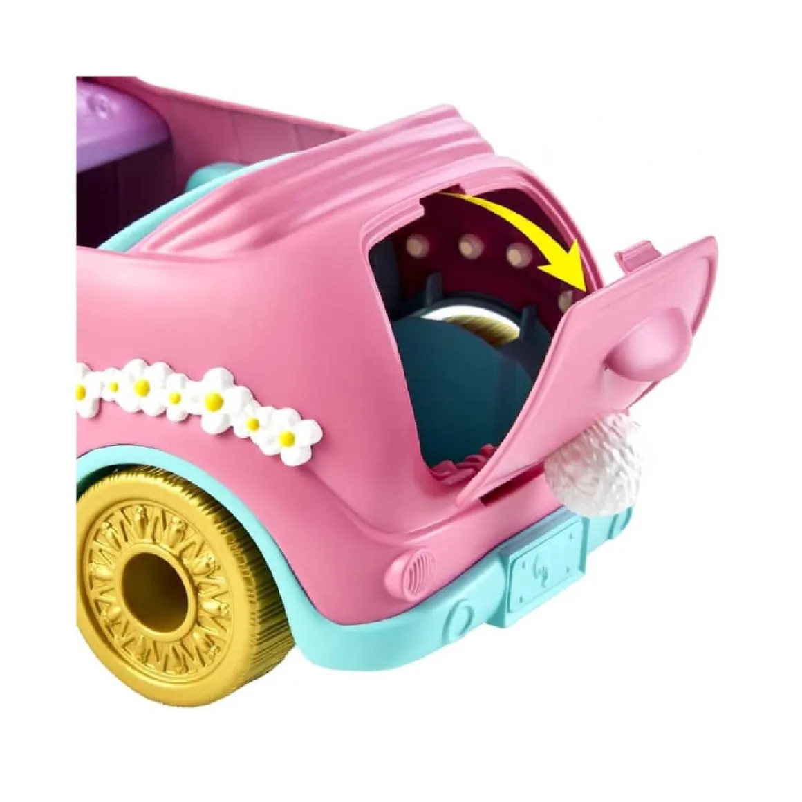 Enchantimals - Conejitomóvil con muñeca