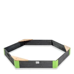 Exit - Arenero de madera Aksent Hexágono 200 x 170 cm