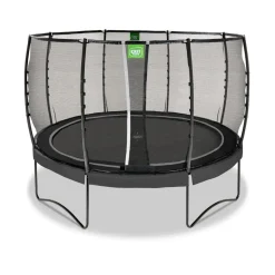 Exit - Cama elástica Allure Premium 366 cm negro