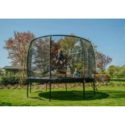 Exit - Cama elástica Allure Premium 366 cm negro