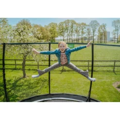 Exit - Cama elástica Allure Classic 366 cm negro