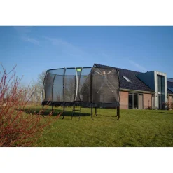 Exit - Cama elástica Allure Premium 244 x 427 cm negro