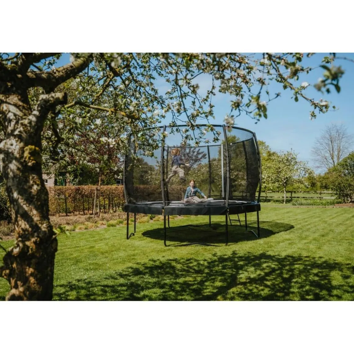 Exit - Cama elástica Allure Classic 427 cm verde