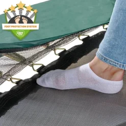 Exit - Cama elástica Allure Premium 253 cm verde