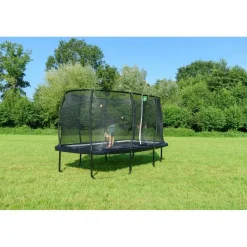 Exit - Cama elástica Allure Classic 214 x 366 cm verde