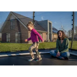 Exit - Cama elástica Allure Premium 244 x 427 cm verde