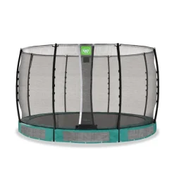 Exit - Cama elástica de suelo Allure Classic 366 cm verde