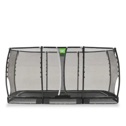 Exit - Cama elástica de suelo Allure Premium 244 x 427 cm negro