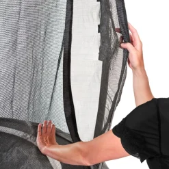 Exit - Cama elástica de suelo Allure Premium 427 cm negro