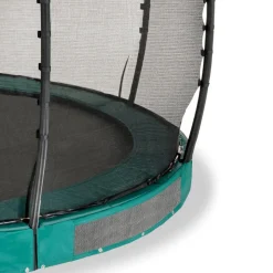 Exit - Cama elástica de suelo Allure Premium 366 cm verde