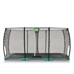 Exit - Cama elástica de suelo Allure Classic 244 x 427 cm verde
