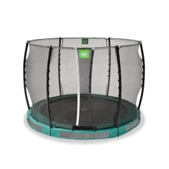 Exit - Cama elástica de suelo Allure Classic 305 cm verde