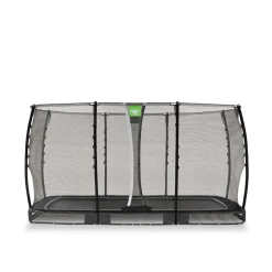 Exit - Cama elástica de suelo Allure Classic 214 x 366 cm negro