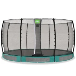 Exit - Cama elástica de suelo Allure Classic 427 cm verde