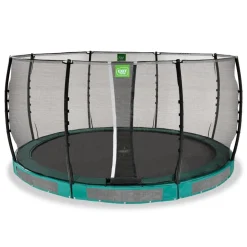 Exit - Cama elástica de suelo Allure Classic 427 cm verde