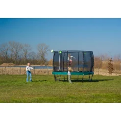 Exit - Cama elástica Lotus Premium 427 cm negro