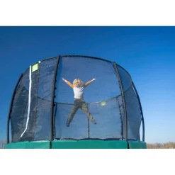 Exit - Cama elástica Lotus Classic 366 cm negro