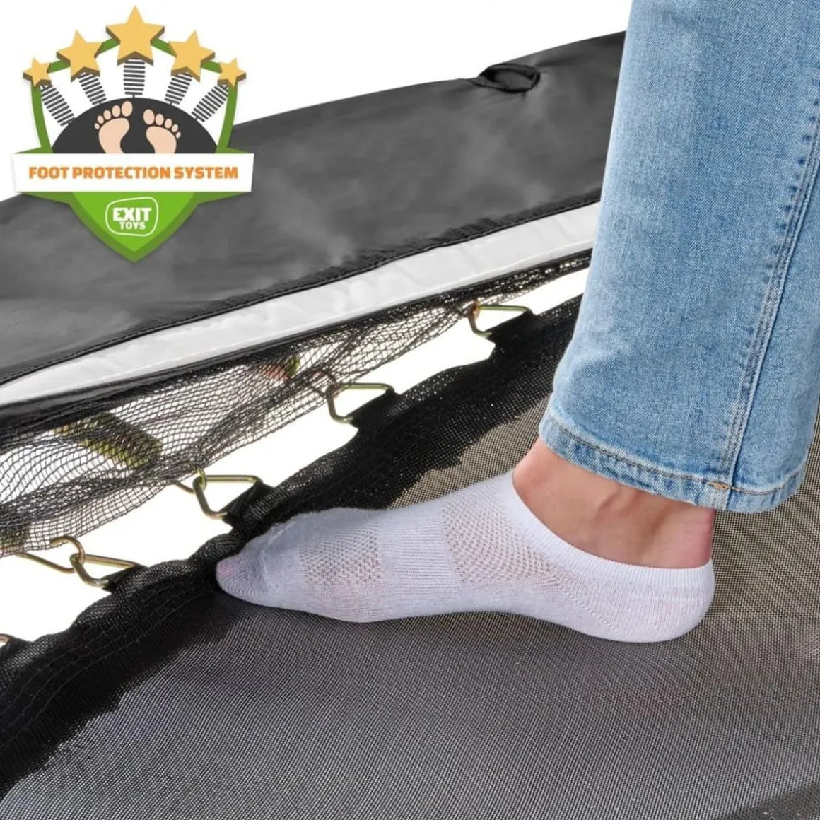 Exit - Cama elástica Lotus Classic 305 cm negro