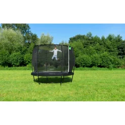 Exit - Cama elástica Lotus Premium 305 cm negro