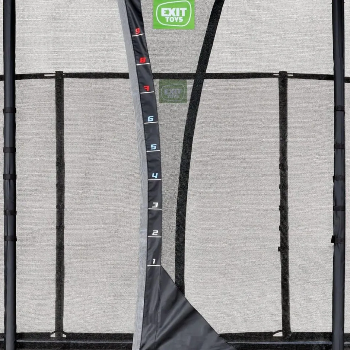 Exit - Cama elástica PeakPro 275 x 458 cm negro