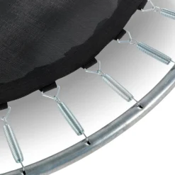 Exit - Cama elástica redonda con acolchado negro 305 cm