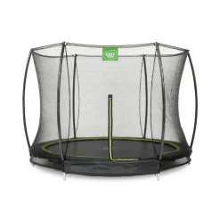 Exit - Cama elástica Silhouette redonda de suelo 244 cm