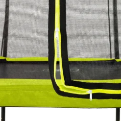 Exit - Cama elástica Silhouette redonda verde 183 cm