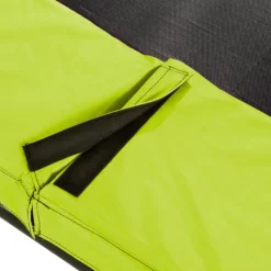 Exit - Cama elástica Silhouette redonda verde 244 cm