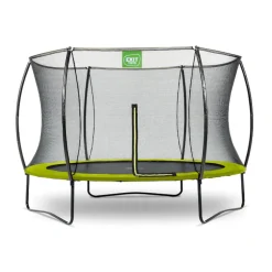 Exit - Cama elástica Silhouette redonda verde 305 cm