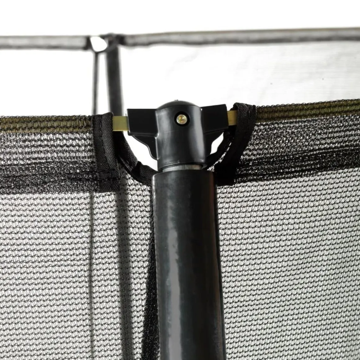 Exit - Cama elástica Silhouette rectangular rosa 153 cm