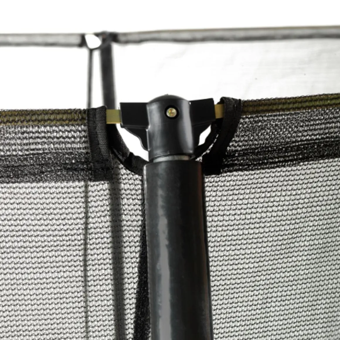 Exit - Cama elástica Silhouette rectangular verde 244 cm