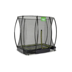 Exit - Cama elástica Silhouette rectangular de suelo 153 cm