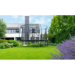 Exit - Cama elástica Silhouette redonda 244 cm