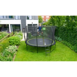 Exit - Cama elástica Silhouette redonda 244 cm