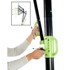 Exit - Canasta de baloncesto Galaxy para suelo