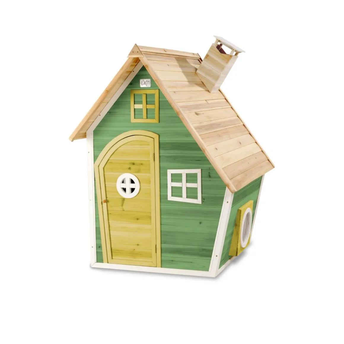 Exit - Casita Fantasía 100 de madera Verde