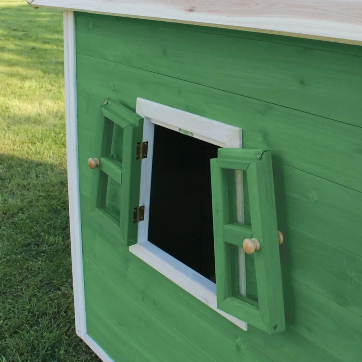 Exit - Casita Fantasía 100 de madera Verde