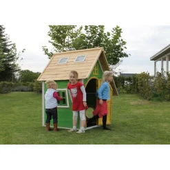 Exit - Casita Fantasía 100 de madera Verde