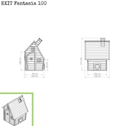 EXIT - Casita Fantasía de madera