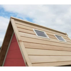 EXIT - Casita Fantasía de madera roja