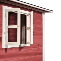 EXIT - Casita Loft de madera roja